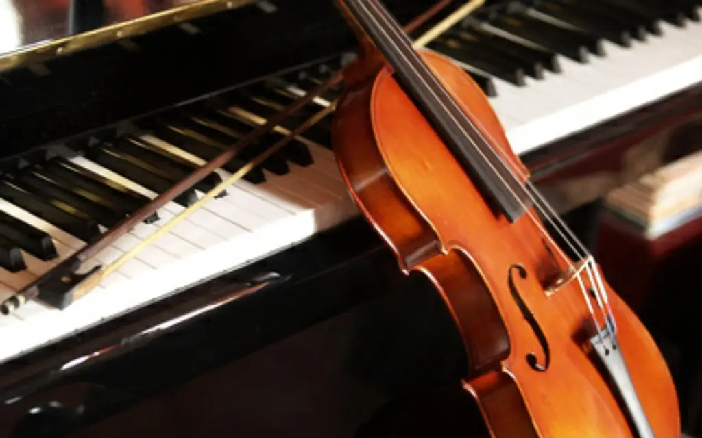 piano and violin