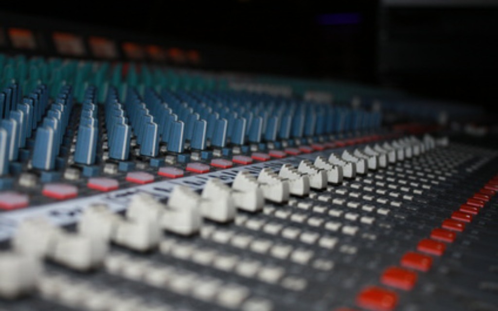 mixing desk